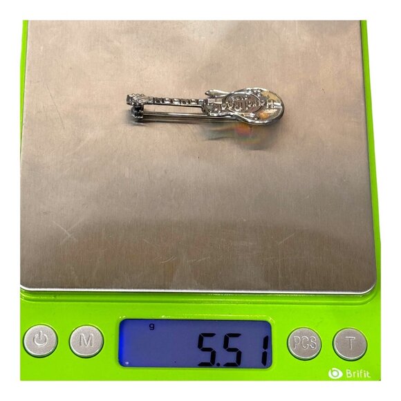 NEW 1994 Vintage Les Paul Guitar Sterling Silver HARD ROCK CAFE LONDON Pin Badge - Picture 5 of 6